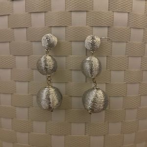 Silver Drop Earrings